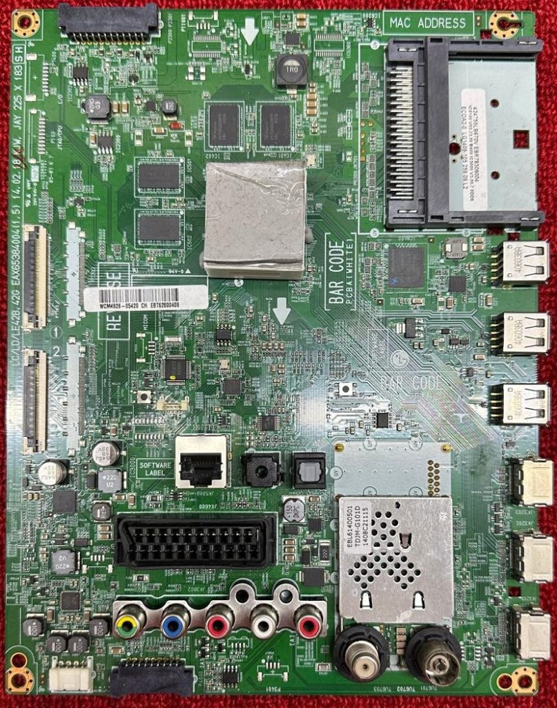 eax65384004 Lg Tv Anakart Tamir Ve Satış İçin fiyat alabilirsiniz.