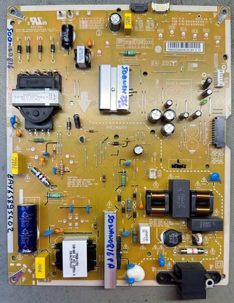 EAY65895402 EAX69508402 50NANO7S6 50NANO816 50QNED816 besleme