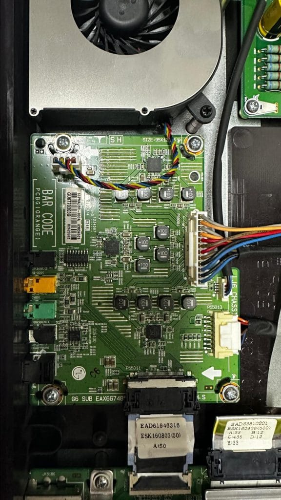 OLED77G6V Ses kartı eax66748503 63834601