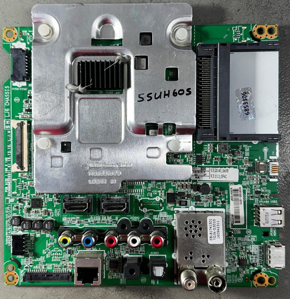 55UH605 Anakart eax66882503 64187809 ebl61741501