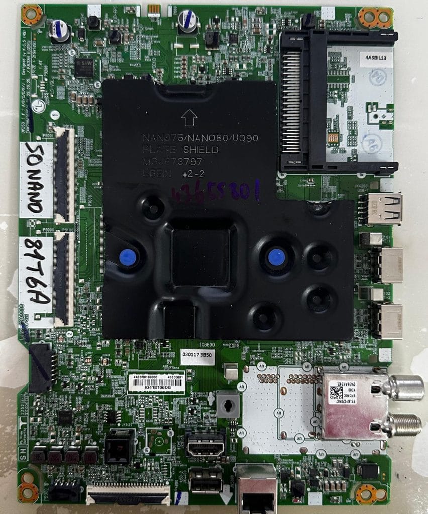 LG 50NANO81T6A TV Anakartı (43655801 / EAX70043606)
