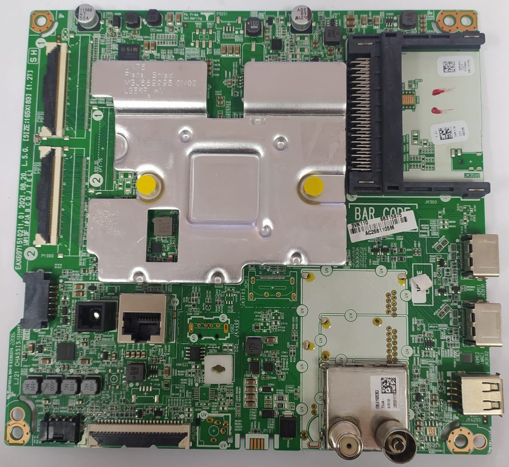 LG 55UP77006 anakart 66315875 EAX69715102 LJ21