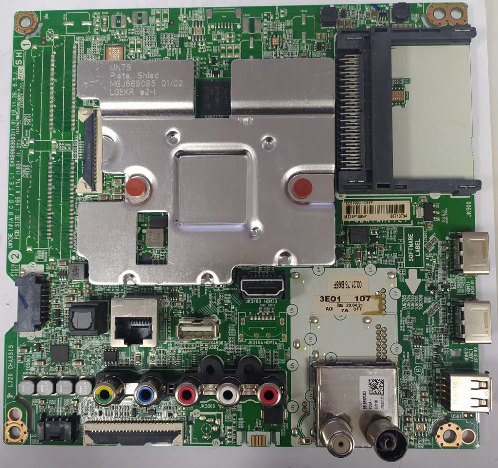 LG 65UN74006 TV Anakartı (66710734 / EAX69083603)