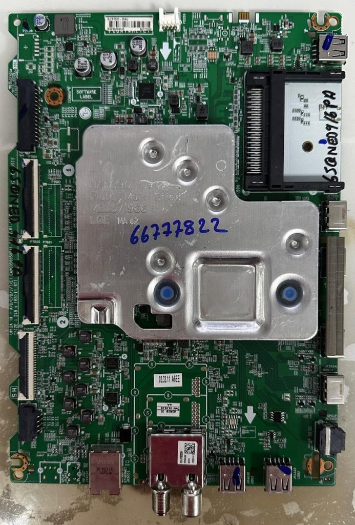 LG 65QNED916PA TV Anakartı (66777822 / EAX69580505)
