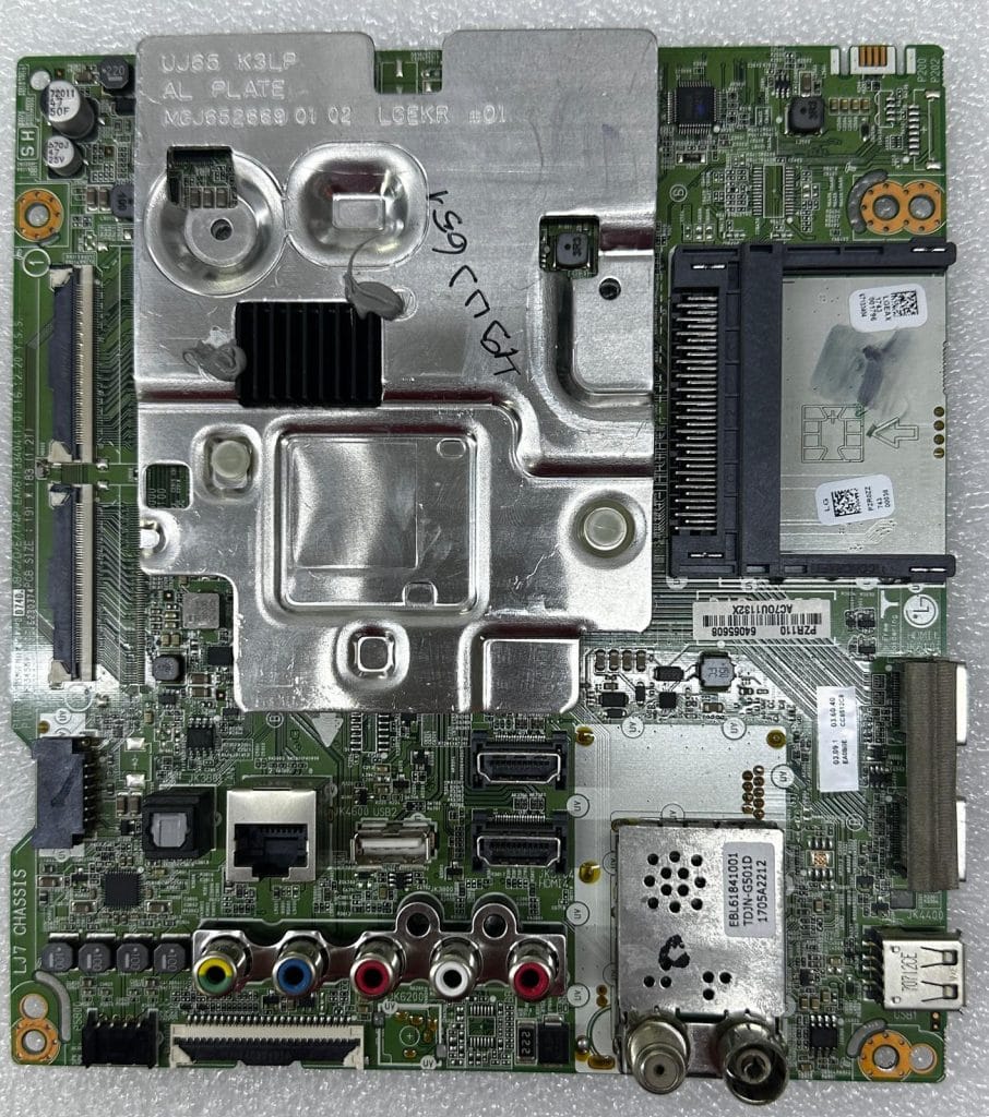 LG 49UJ651 televizyon anakartı EAX67133404 64065608 orijinal LG TV anakart