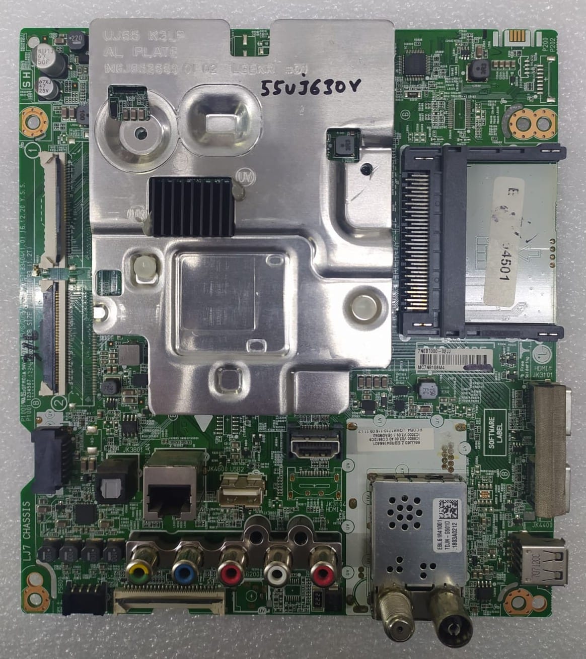 LG 55UJ630V televizyon anakartı EAX67133404 EBR84156401 EBL61841001 LG TV anakart