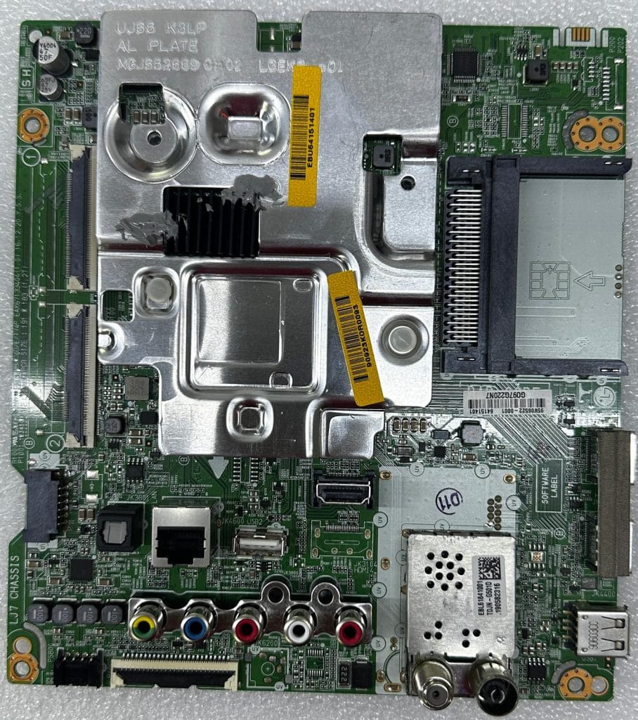 LG 55UJ630V televizyon anakartı EAX67133404 64151401 EBU64151401 orijinal LG TV anakart